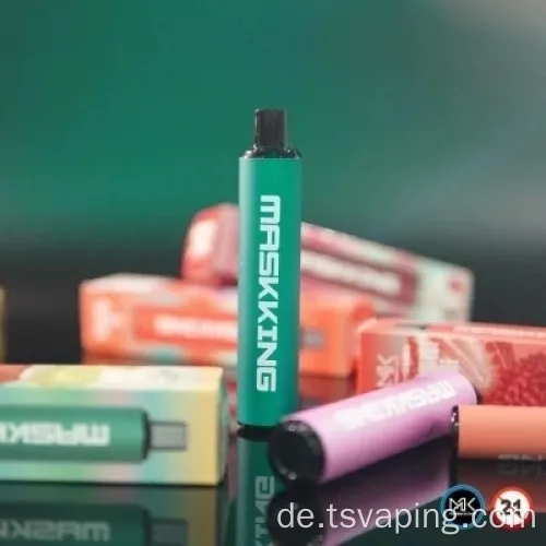 2500 Puffs Einwegfruchtsaft -Maschenspulen -Vape
